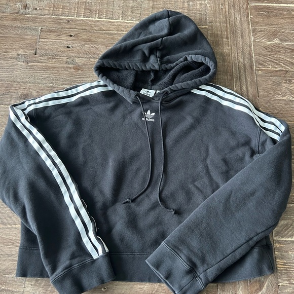 Adidas cropped hoodie - Picture 1 of 1